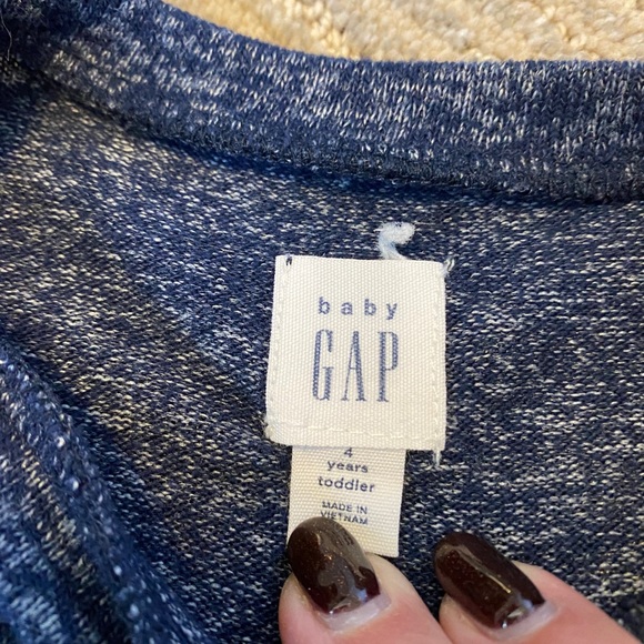 Gap Blue Heart Dress Size 4 - Picture 3 of 3